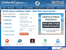 Tablet Screenshot of gonorthcyprus.com